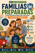 Guía para familias preparadas ante desastres naturales + 1 Kit imprimible para tu plan de Emergencia